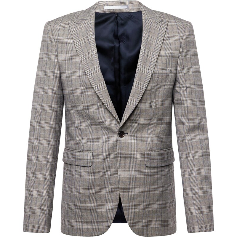 BURTON MENSWEAR LONDON Sako indigo / světlemodrá / šedá / černá