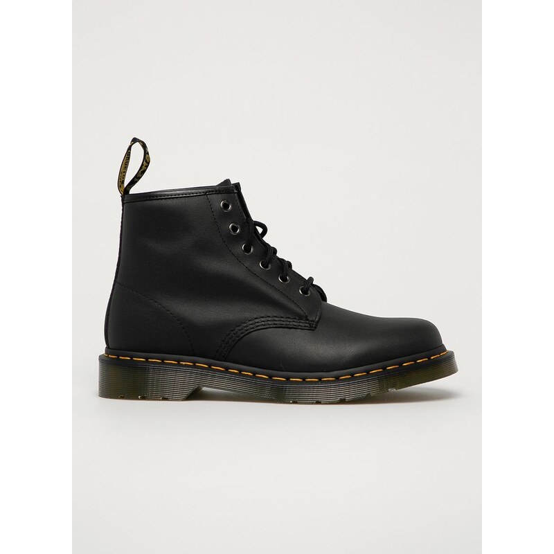 Kožené trapery Dr. Martens 101 pánské, černá barva, DM26409001.101