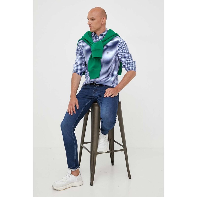 Košile Gant regular, s límečkem button-down