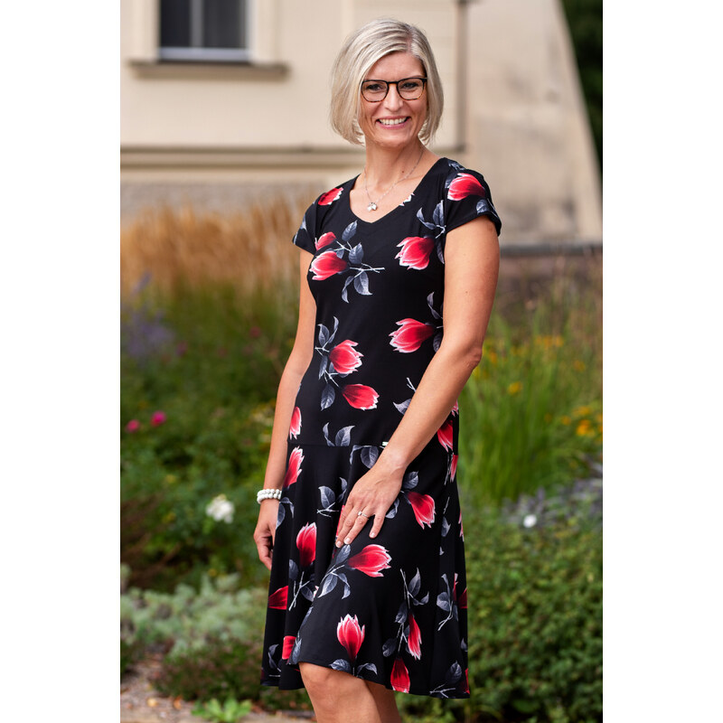 AGISS Šaty EMILY - letní květované šaty
