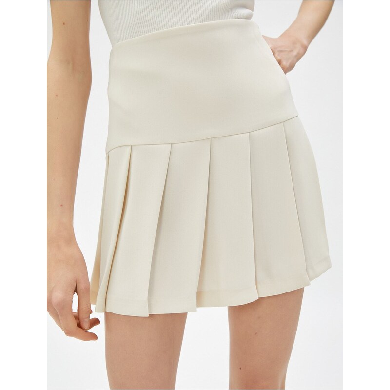 Koton Pleated Mini Skirt