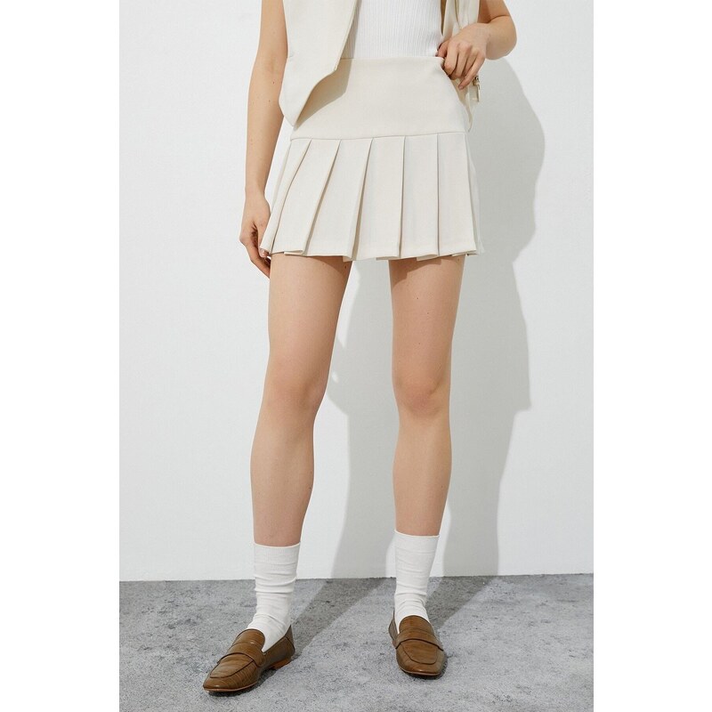 Koton Pleated Mini Skirt