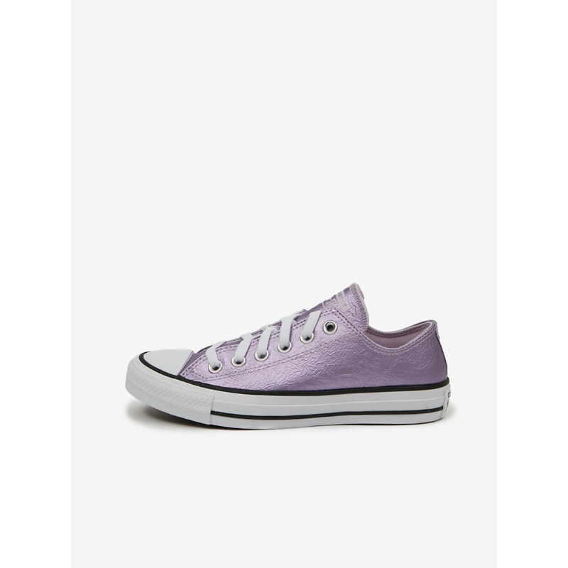 Světle fialové dámské tenisky Converse Matte Metallic - Dámské