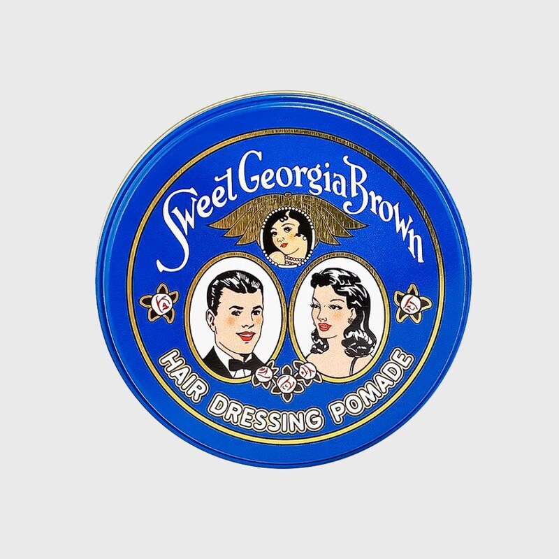 Sweet Georgia Brown BLUE Original Heavy Hair Dressing Pomade Since 1934 pomáda na vlasy 114 g