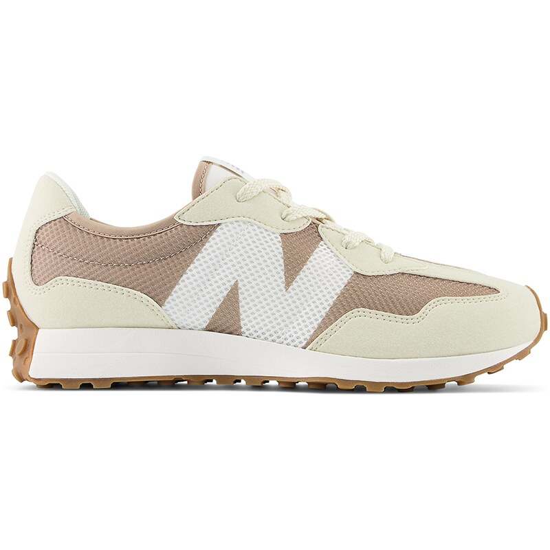 Dětské boty New Balance GS327MT – béžové