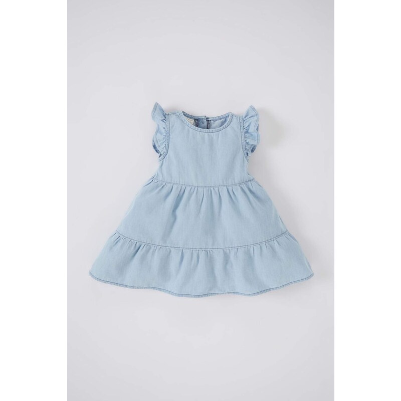 DEFACTO Baby Girl Sleeveless Jean Dress