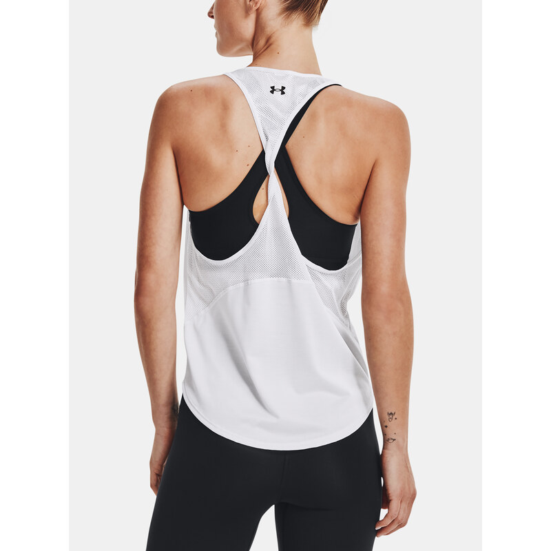 Under Armour Tílko UA Tech Vent Tank-WHT - Dámské