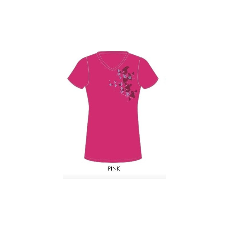 Dámské bavlněné triko GTS růžové