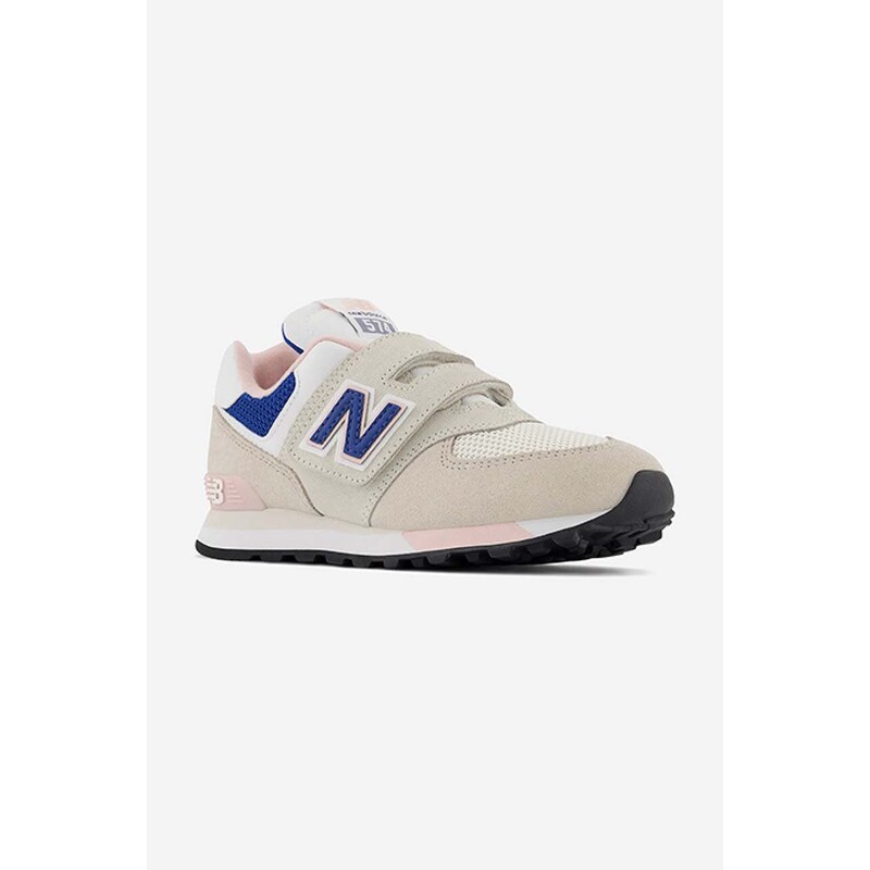 Dětské sneakers boty New Balance béžová barva