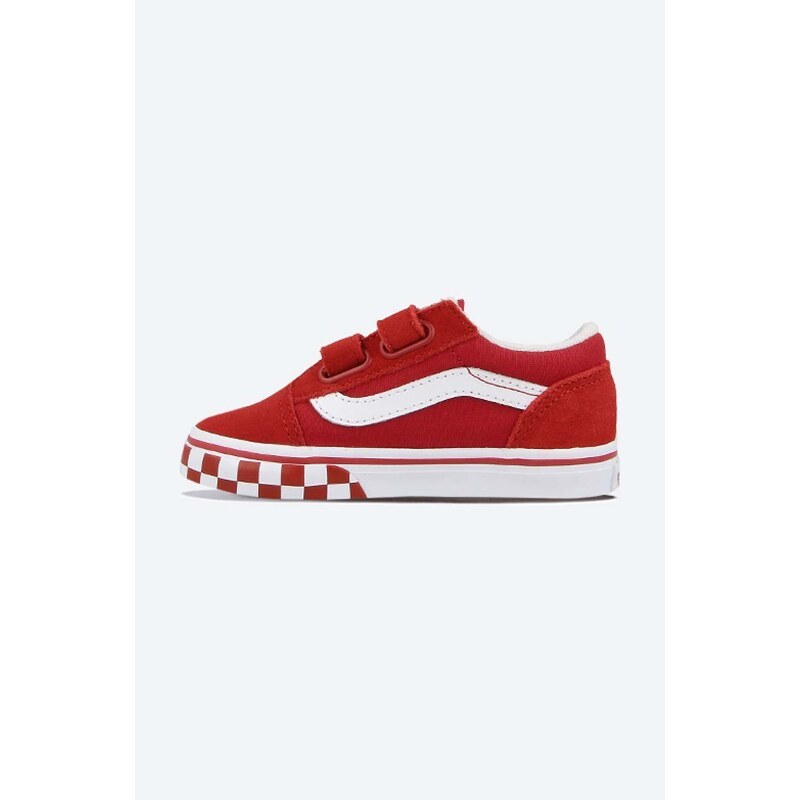 Dětské tenisky Vans Old Skool V červená barva