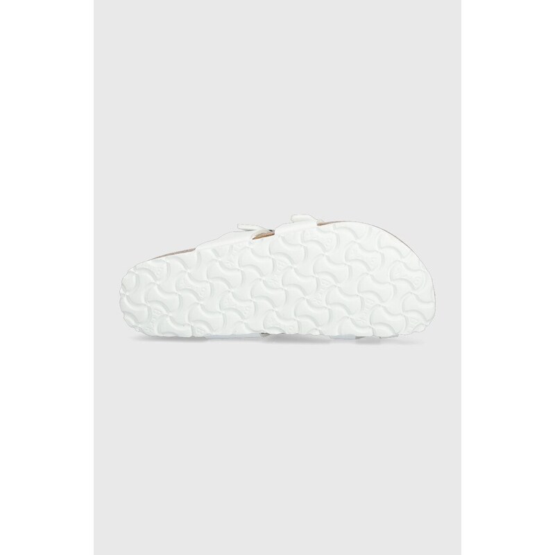 Žabky Birkenstock dámské, bílá barva, na platformě, 0071053-white