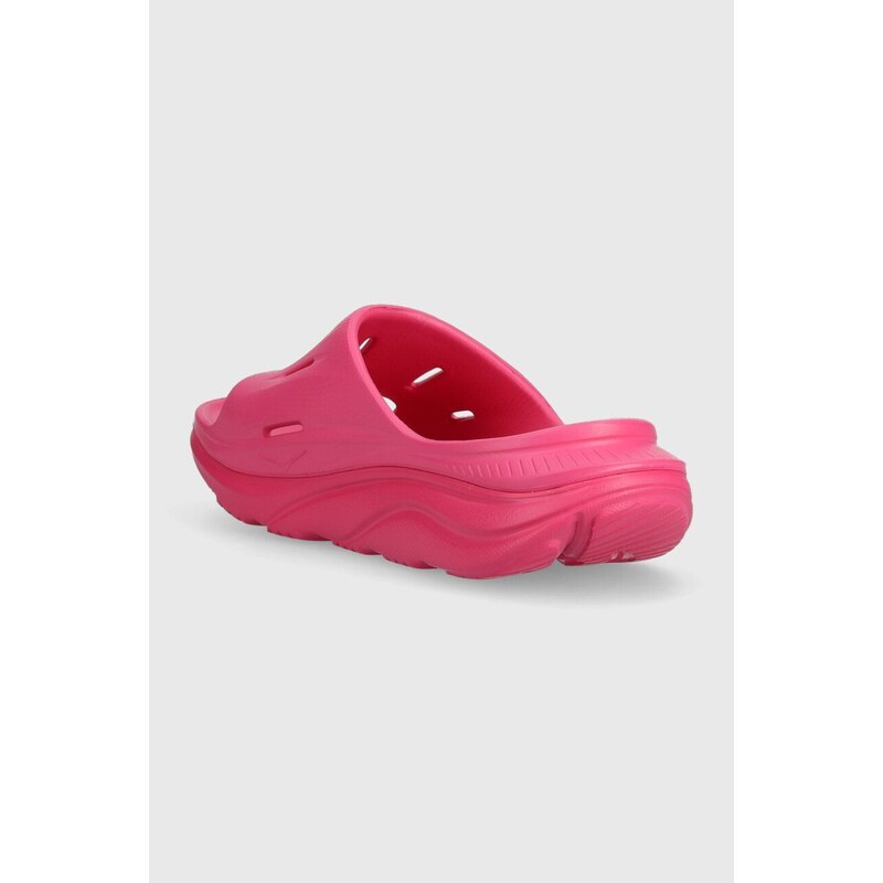 Pantofle Hoka ORA Recovery Slide 3 pánské, fialová barva, 1135061