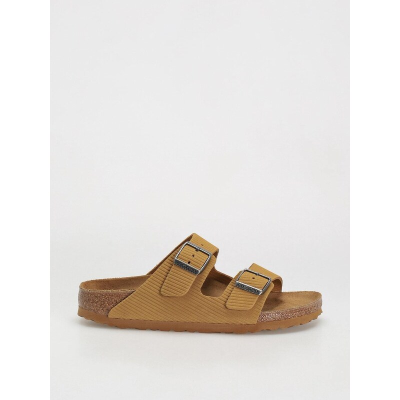 Birkenstock Arizona Suede Embossed Narrow (corduroy cork brown)hnědá