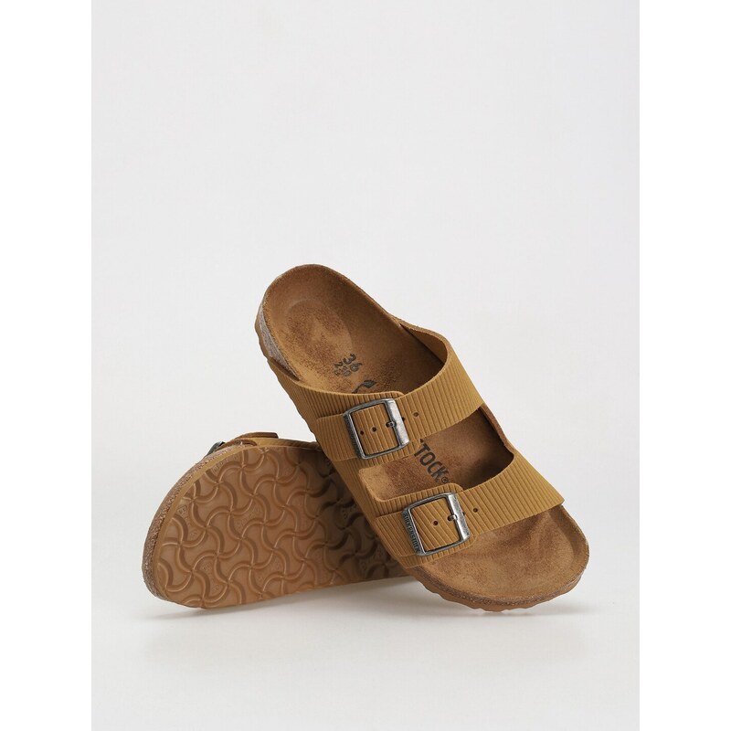 Birkenstock Arizona Suede Embossed Narrow (corduroy cork brown)hnědá