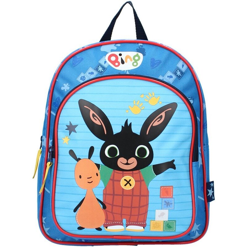 Vadobag Dětský batoh s přední kapsou Zajíček Bing - 6L
