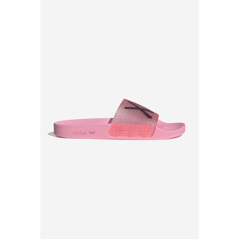 Pantofle adidas Originals Adilette růžová barva, HQ6856-pink