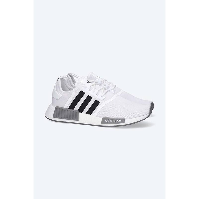 Sneakers boty adidas Originals NMD_R1 GZ9261 bílá barva, GZ9261-white