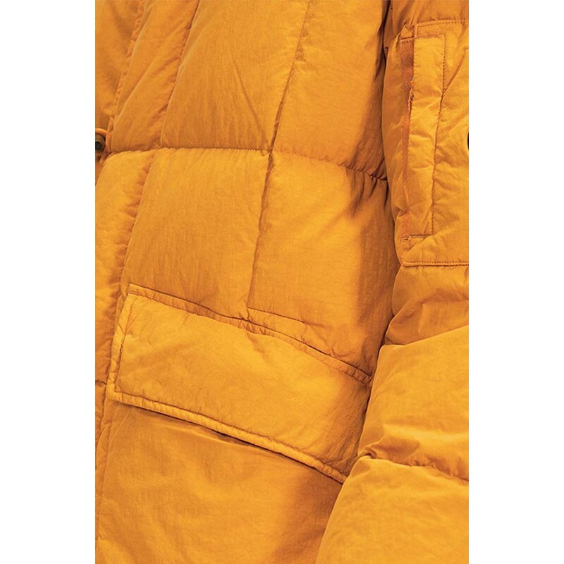 Péřová bunda C.P. Company pánská, oranžová barva, zimní, 11CMOW033A005991G436-Orange