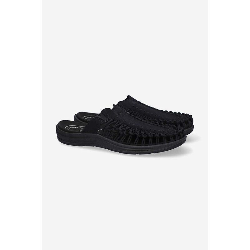 Pantofle Keen Uneek II Slide dámské, černá barva, 1022399-black