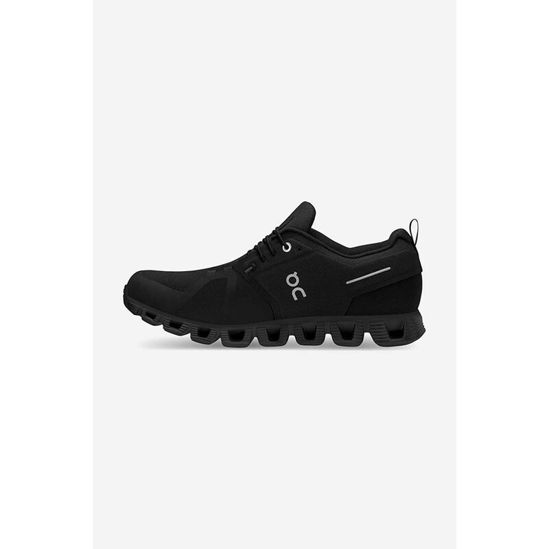 Sneakers boty On-running Cloud Waterproof 5998838 ALL BLACK černá barva