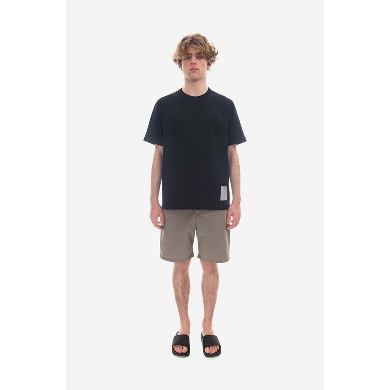 Kraťasy Norse Projects Aaren Travel Light Short N35-0593 1032 pánské, béžová barva