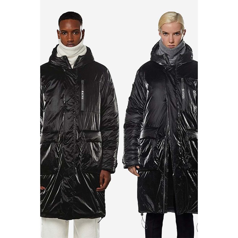 Bunda Rains Avalanche Parka 1540 BLACK černá barva, zimní