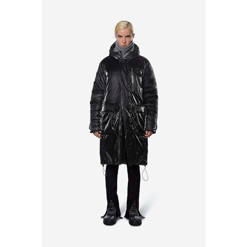 Bunda Rains Avalanche Parka 1540 BLACK černá barva, zimní