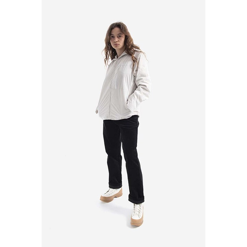 Bunda Rains Drifter Jacket 1532 OFF WHITE bílá barva, přechodná, oversize