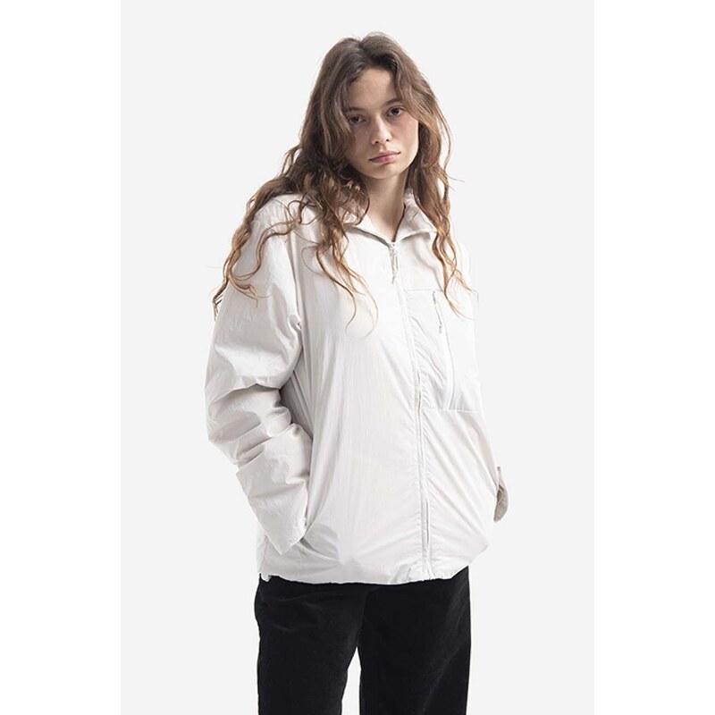 Bunda Rains Drifter Jacket 1532 OFF WHITE bílá barva, přechodná, oversize