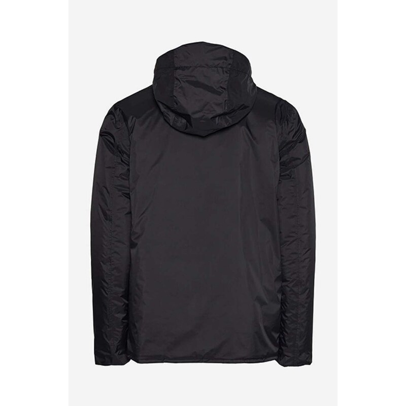 Bunda Rains Padded Nylon Jacket 15470 BLACK černá barva, přechodná, oversize