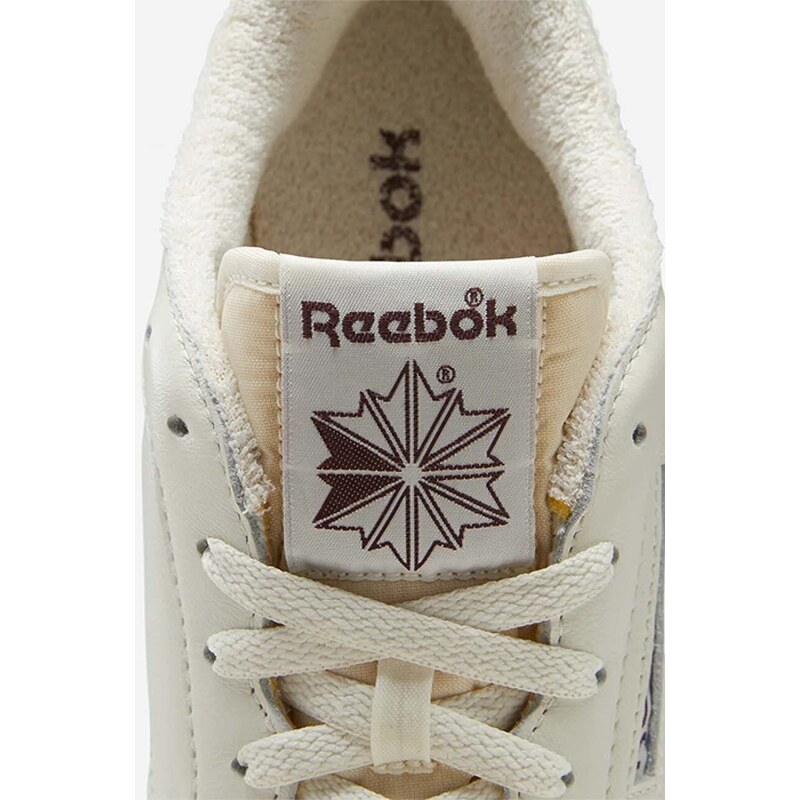 Kožené sneakers boty Reebok Classic Club C85 Vintage béžová barva, GX3681-cream