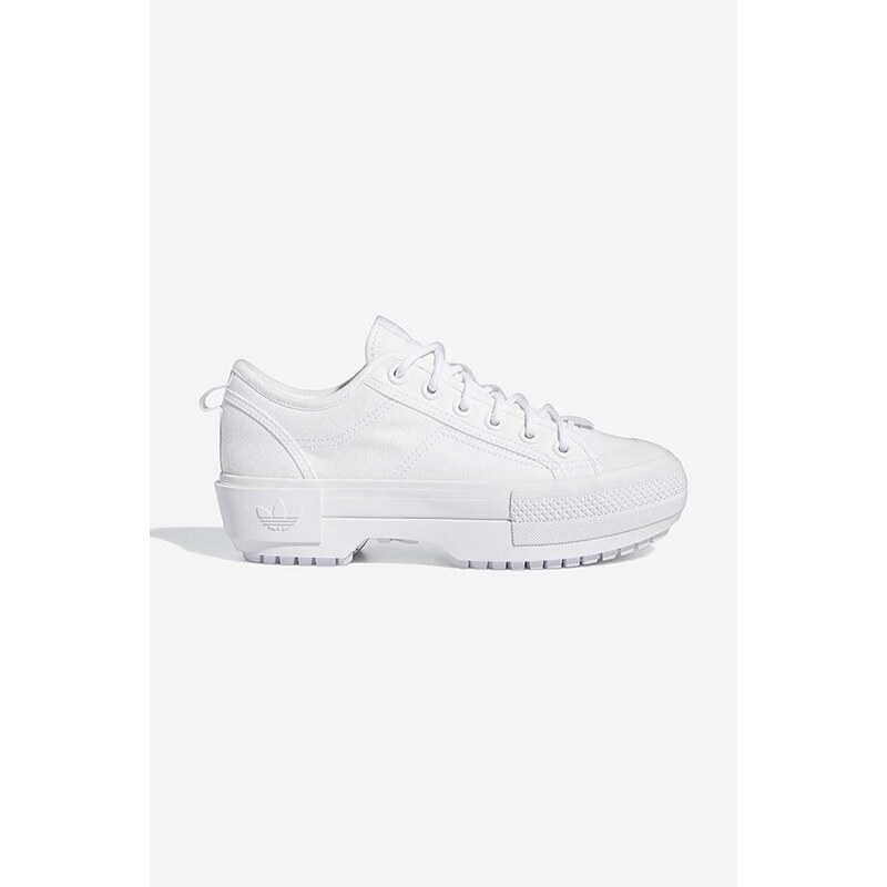 Tenisky adidas Originals Nizza Trek Low W bílá barva, GX1592-white