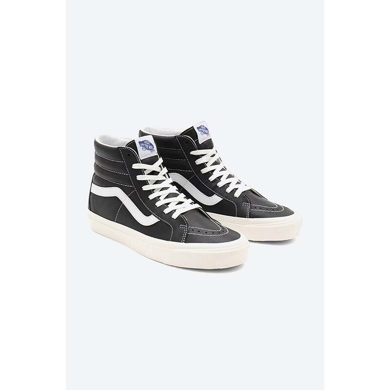 Kožené kecky Vans Sk8-Hi 38 Dx černá barva, VN0A38GF103-black