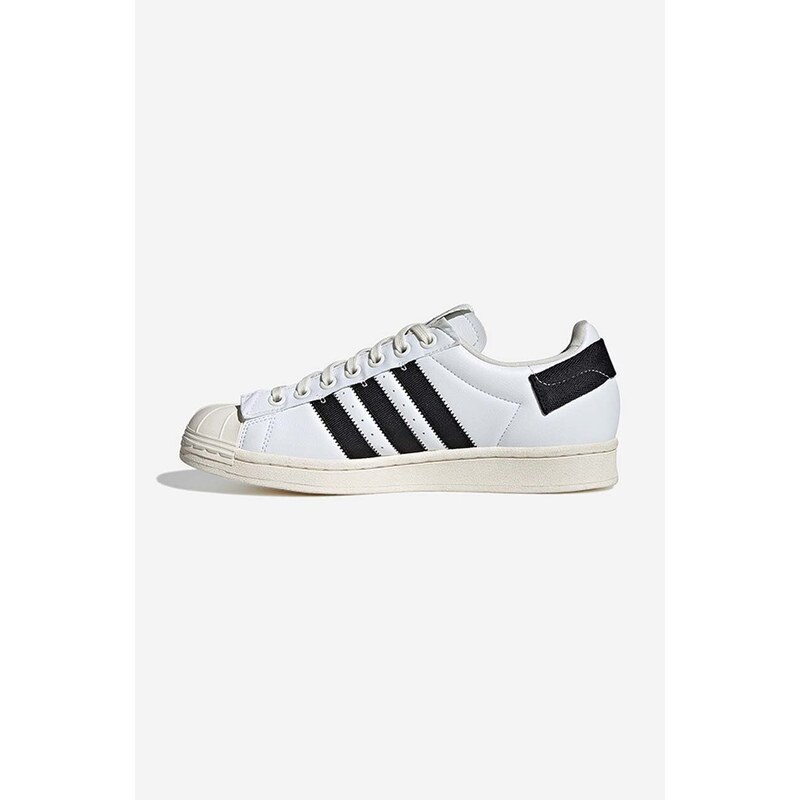 Sneakers boty adidas Originals Superstar Parley bílá barva, GV7615-white