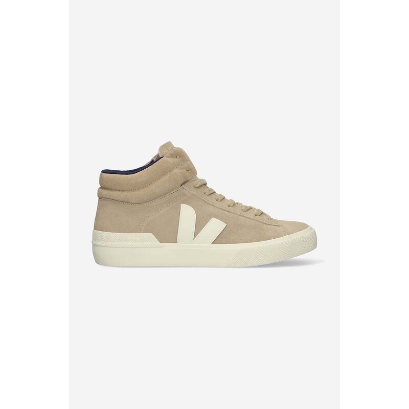 Semišové sneakers boty Veja Minotaur Suede TR032950 béžová barva