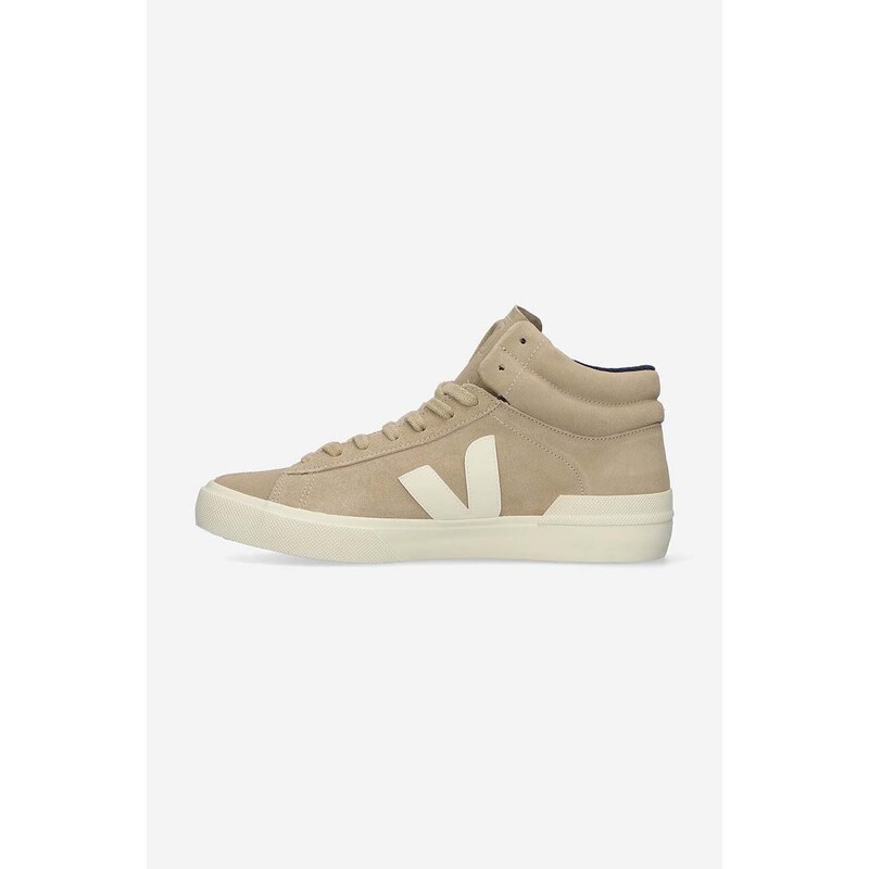 Semišové sneakers boty Veja Minotaur Suede TR032950 béžová barva