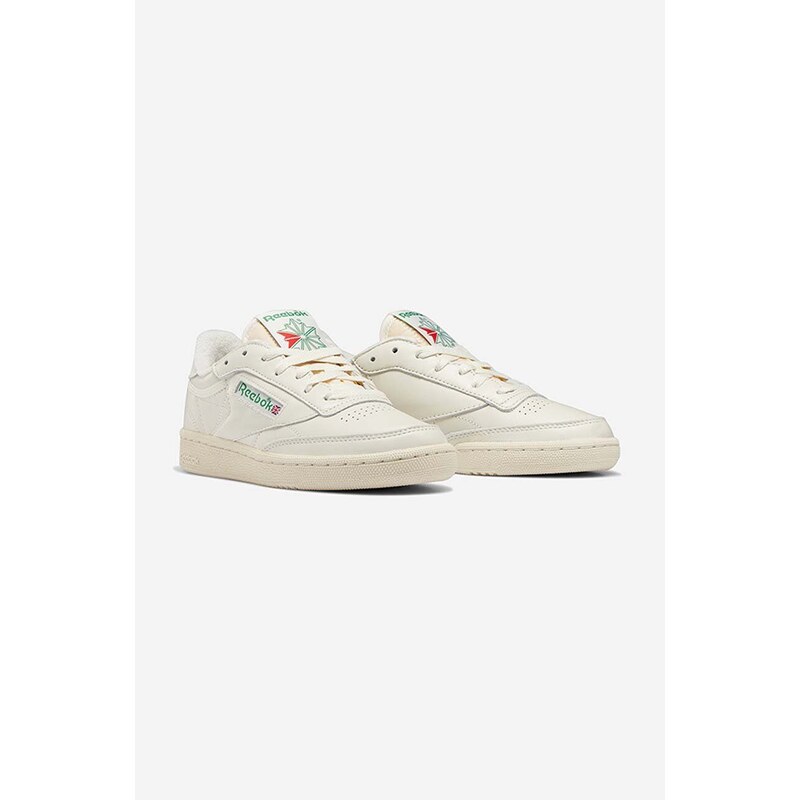 Sneakers boty Reebok Classic Club C 85 Vintage béžová barva, GX3686-cream