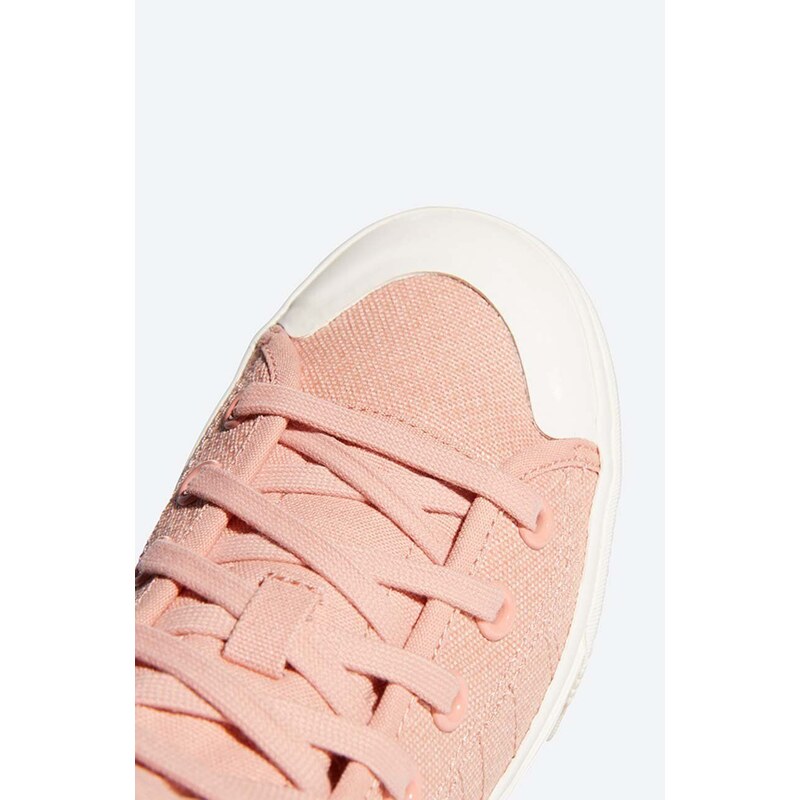 Kecky adidas Originals Nizza Rf Platform růžová barva, H02706-pink