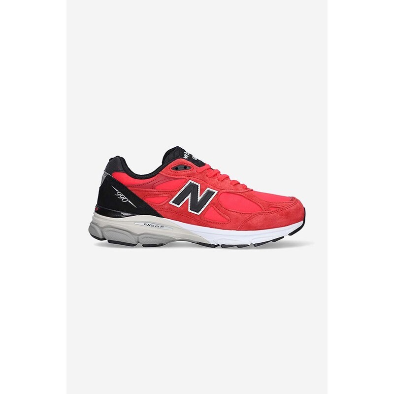 Sneakers boty New Balance M990PL3 červená barva, M990PL3-PL3