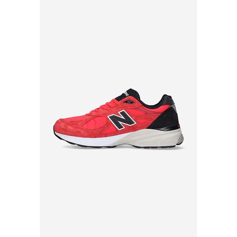 Sneakers boty New Balance M990PL3 červená barva, M990PL3-PL3