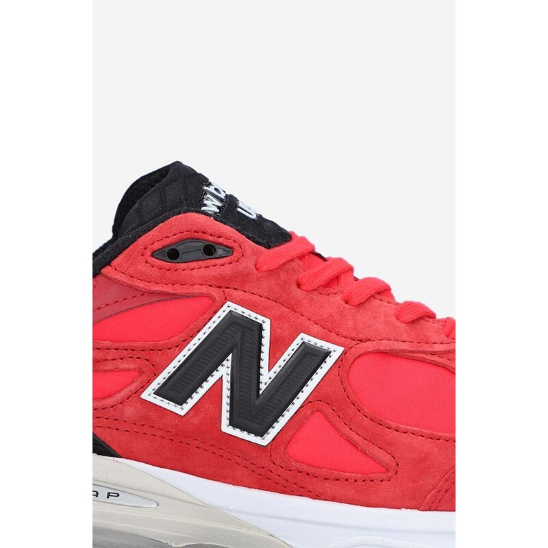 Sneakers boty New Balance M990PL3 červená barva, M990PL3-PL3