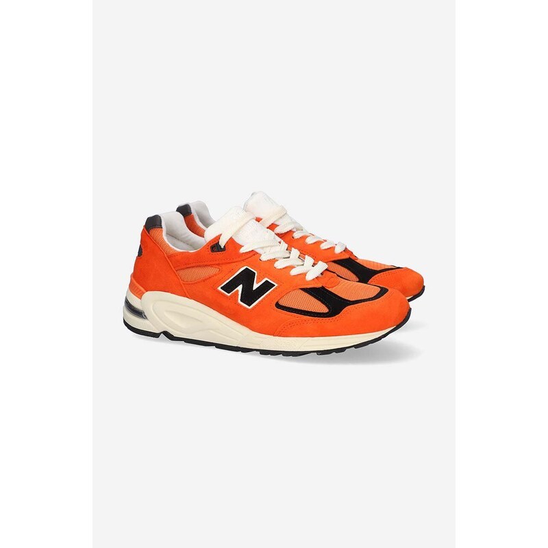 Sneakers boty New Balance M990AI2 oranžová barva, M990AI2-AI2