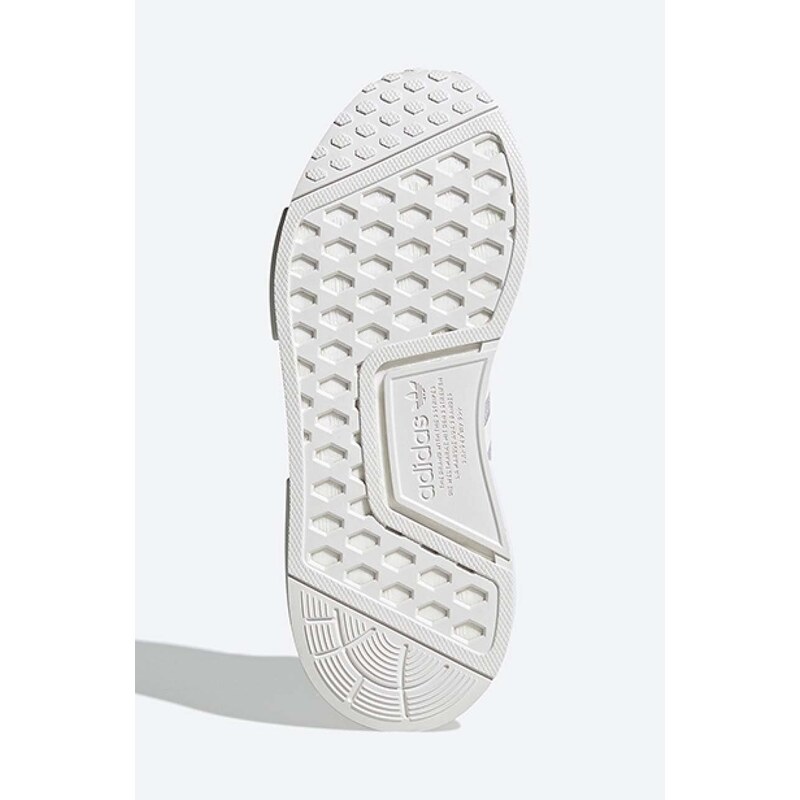 Sneakers boty adidas Originals NMD_R1 J Primeblue bílá barva, H02334-white