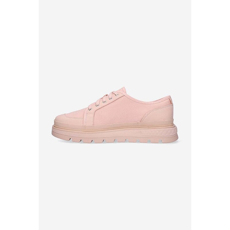 Sneakers boty Timberland City Mix Material Oxford růžová barva, A2MF5-PINK