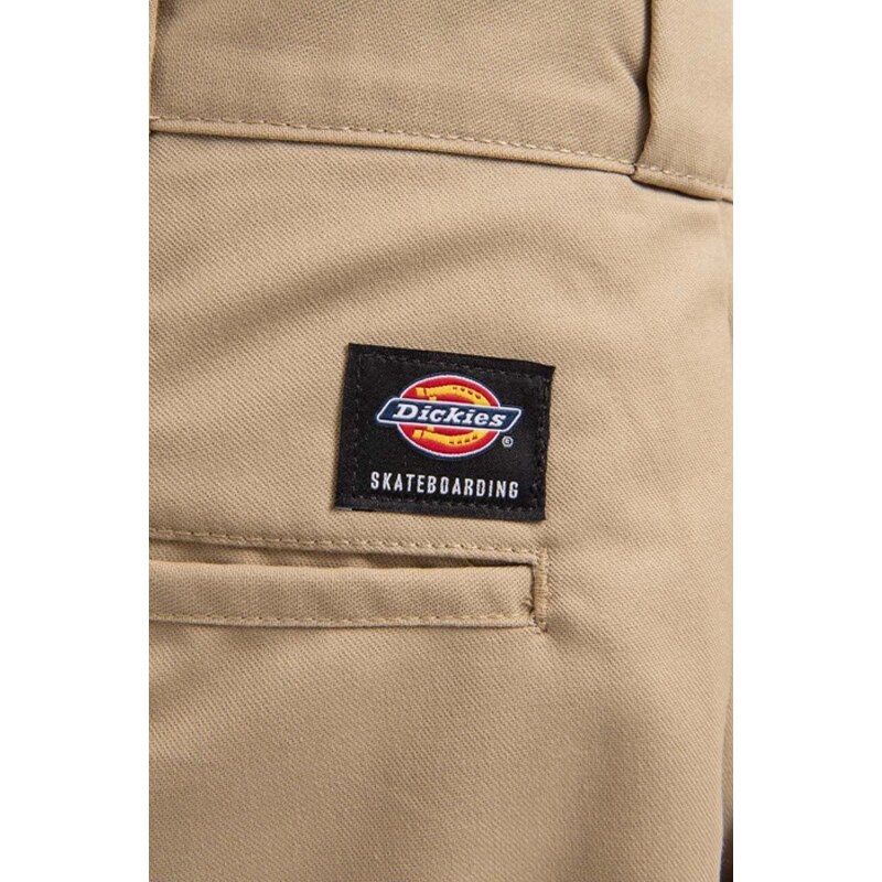 Kraťasy Dickies Slim Workshort Flex pánské, hnědá barva, DK0A4XPQKHK-brown