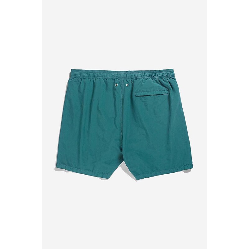 Kraťasy Norse Projects Hauge Swimmers pánské, zelená barva, N35.0581.7184-7184