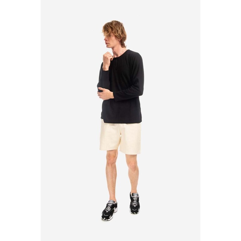 Bavlněné šortky CLOTTEE Belted Shorts béžová barva, CTSR5007.CREAM-CREAM
