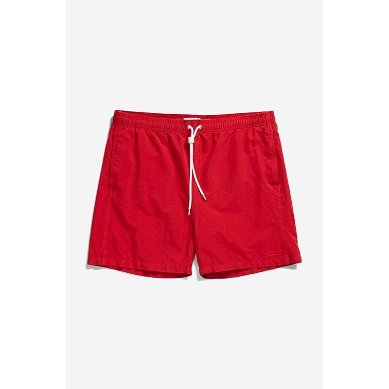 Kraťasy Norse Projects Hauge Swimmers pánské, černá barva, N35.0581.5000-5000