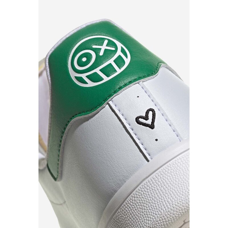 Sneakers boty adidas Originals Stan Smith bílá barva, HQ6862-white