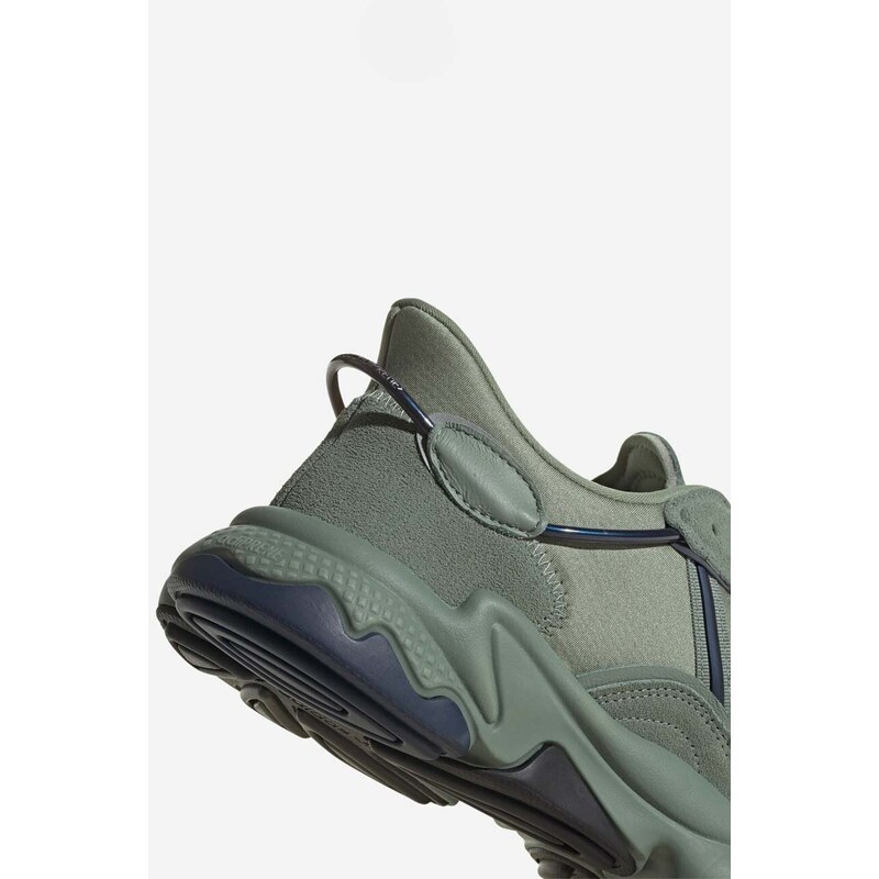 Sneakers boty adidas Originals Ozweego HQ4376 zelená barva